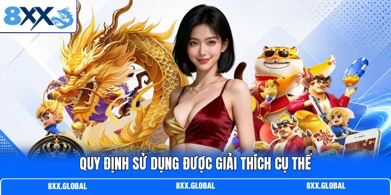 Quy định sử dụng được giải thích cụ thể