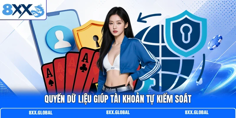 Quyền dữ liệu giúp tài khoản tự kiểm soát